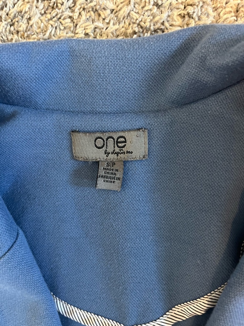 Women’s blue coat - Picture 2 of 4